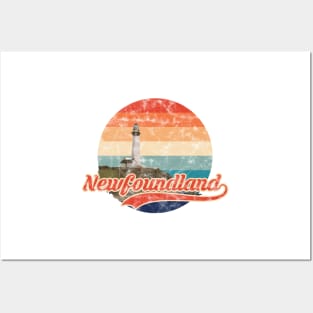 Vintage Lighthouse || Newfoundland and Labrador || Gifts || Souvenirs || Clothing Posters and Art